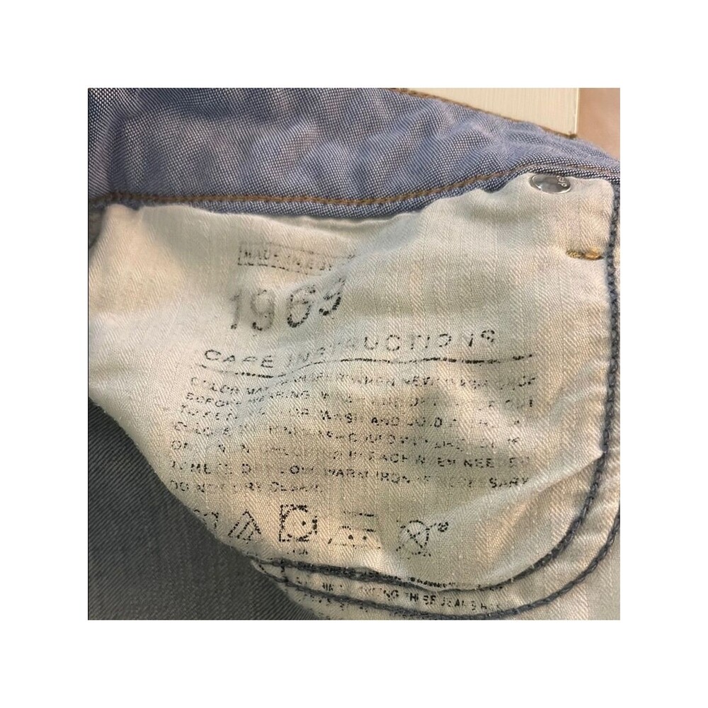 GAP 1969 Dark Blue Denim Jeans Size 25/0 - Picture 7 of 8